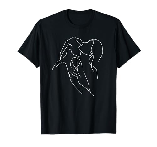 Lesbian Minimal Line Art Bi Lesbians Pride Gay für Frauen T-Shirt Lesbian Minimal Line Art Bi Lesbians Pride Gay für Frauen T-Shirt von Minimal Lesbian Merch Subtle shirts women - SHOP