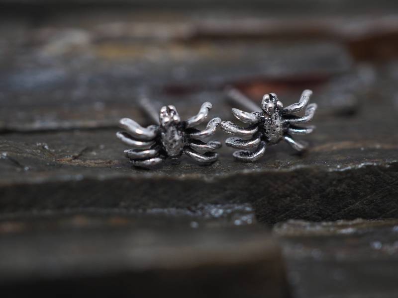 sterling Silber Spinne Ohrstecker Kleine Beiträge sterling Silber Spinne Ohrstecker Kleine Beiträge von MinimalJewelrybyJK