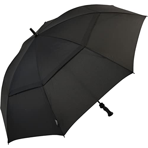 Falcone maxivent Storm Golf Regenschirm, schwarz von Minimax