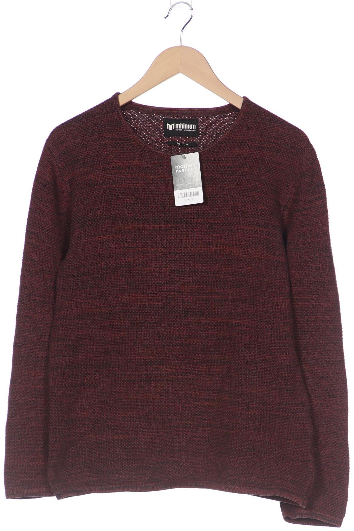 Minimum Herren Pullover, bordeaux, Gr. 48 von Minimum