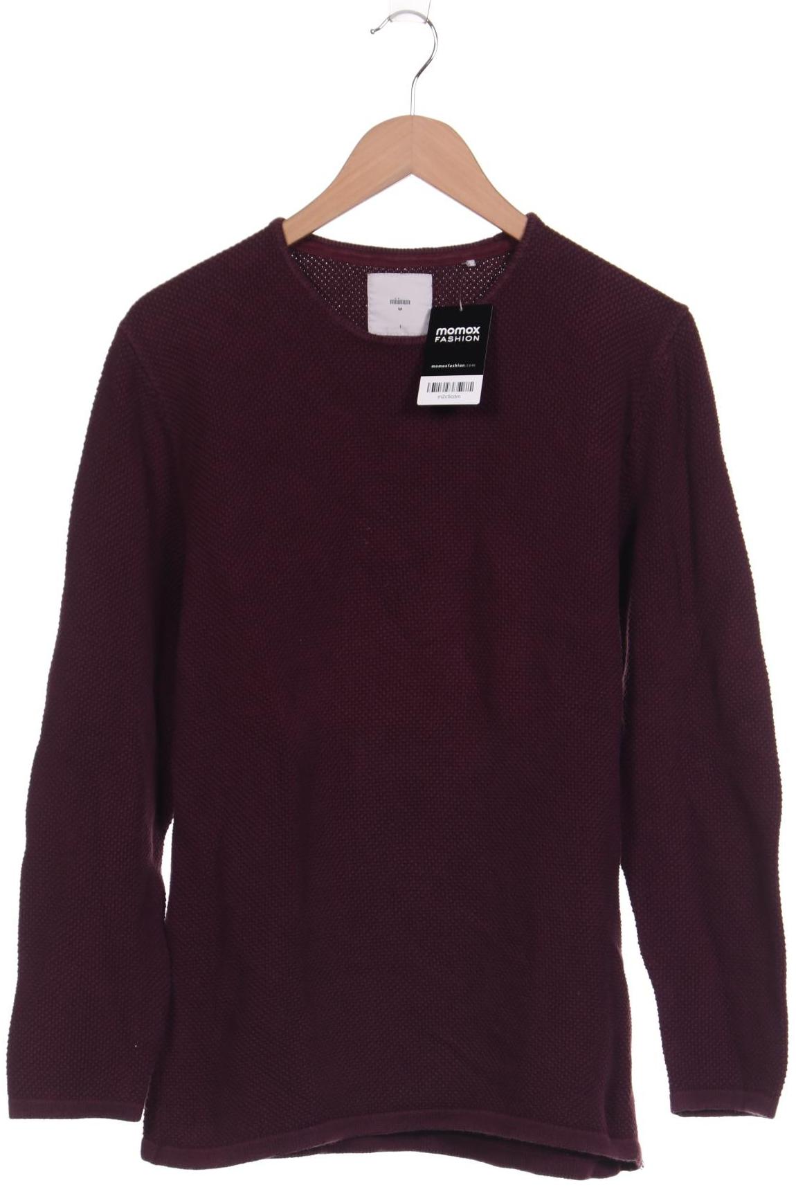 Minimum Herren Pullover, bordeaux von Minimum