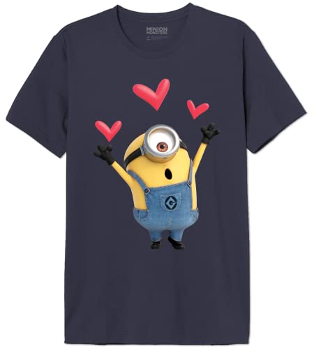 Minion Monsters Herren Meutmints008 T-Shirt, mausgrau, L von Minion Monsters