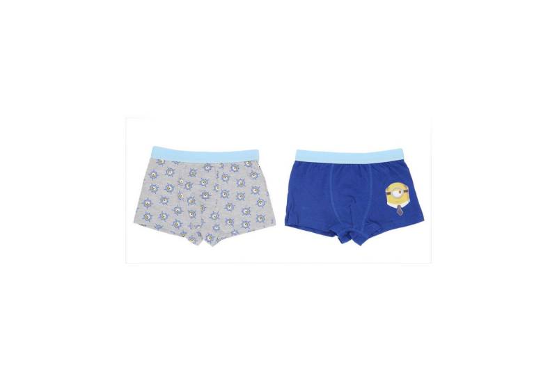 Minions Boxershorts Boxershorts 2er-Pack – Bequeme Baumwoll-Unterwäsche für Kinder von Minions