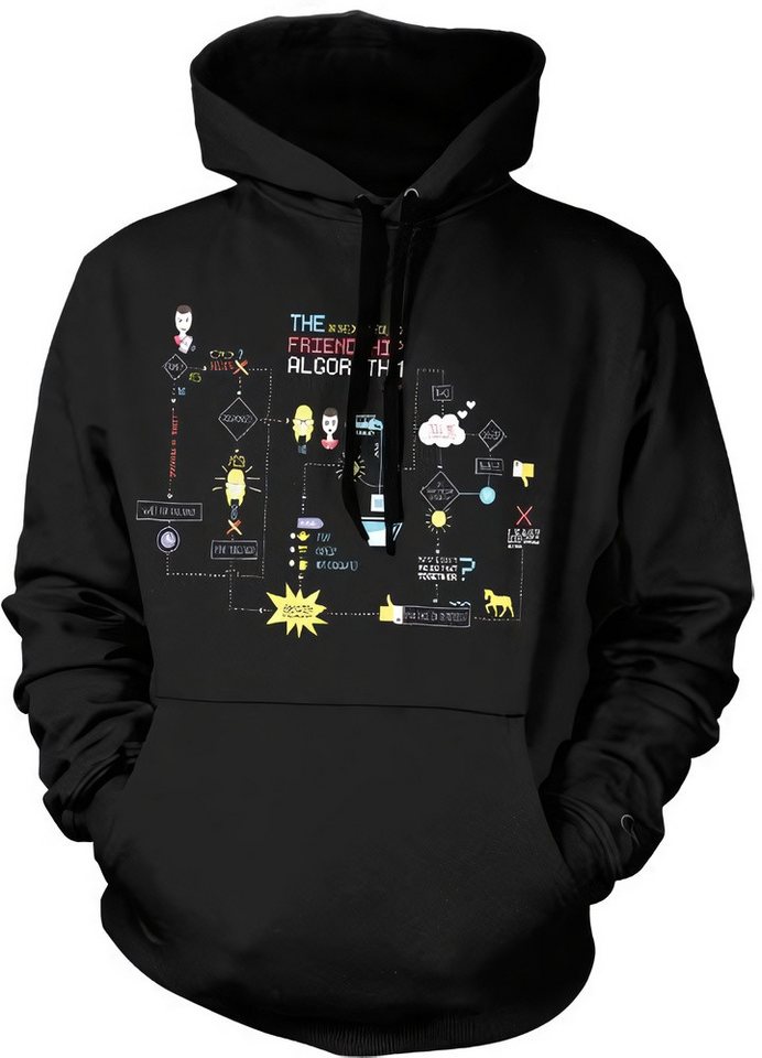 Minions Hoodie The Friendship Minions Algorithm Big Tall Hoodie von Minions