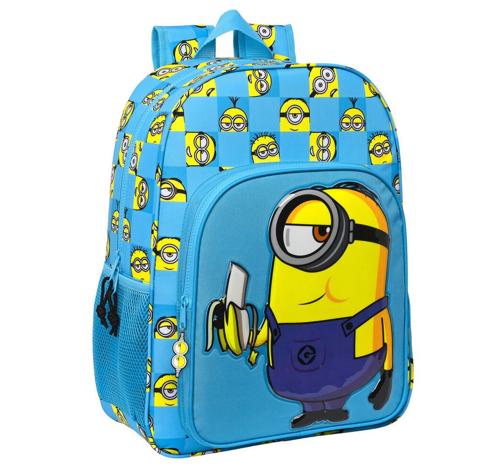 Minions Kinderrucksack Rucksack Kinderrucksack Freizeitrucksack Minions Blau 33 x 42 x 14 cm Minions Kinderrucksack Rucksack Kinderrucksack Freizeitrucksack Minions Blau 33 x 42 x 14 cm von Minions
