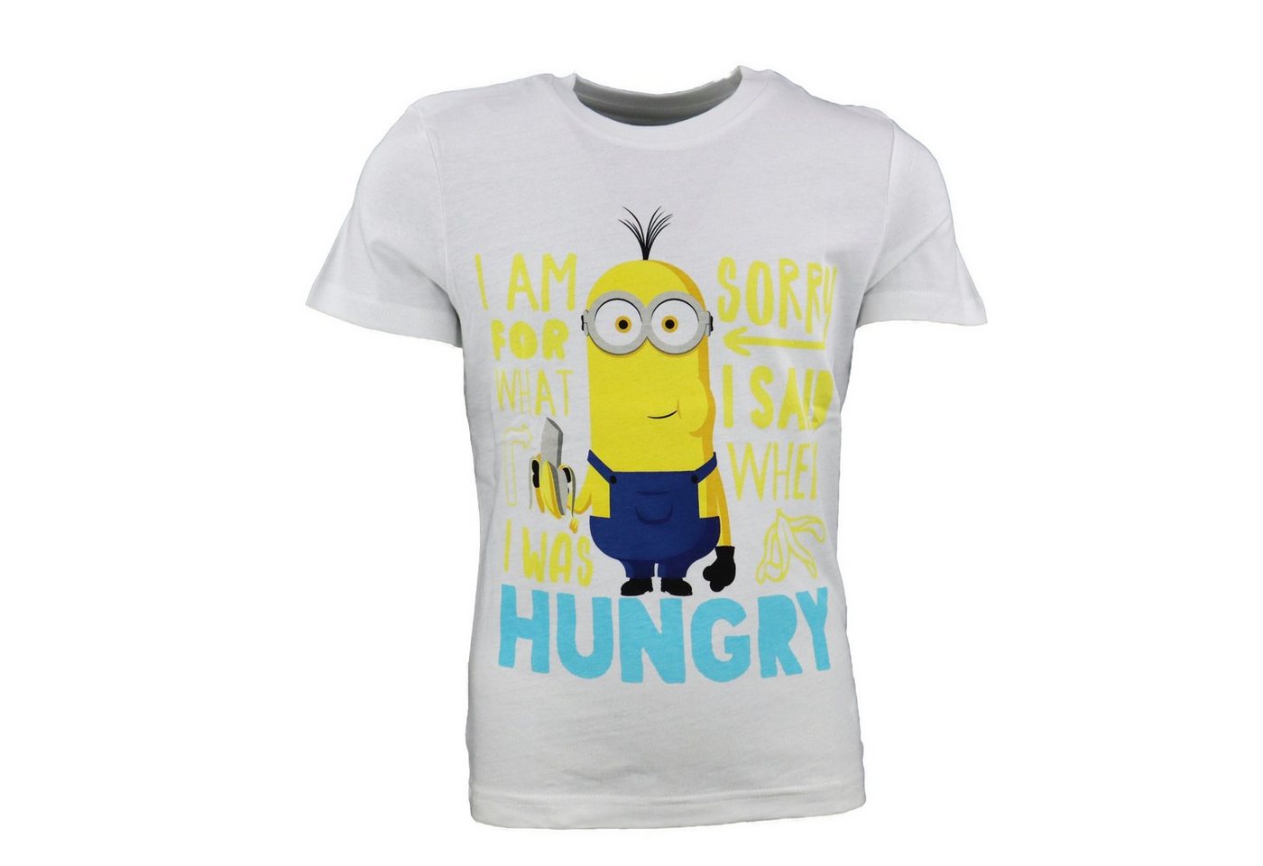 Minions Print-Shirt Die Minions Kevin Kinder Jungen T-Shirt Gr. 104 bis 134, 100% baumwolle von Minions