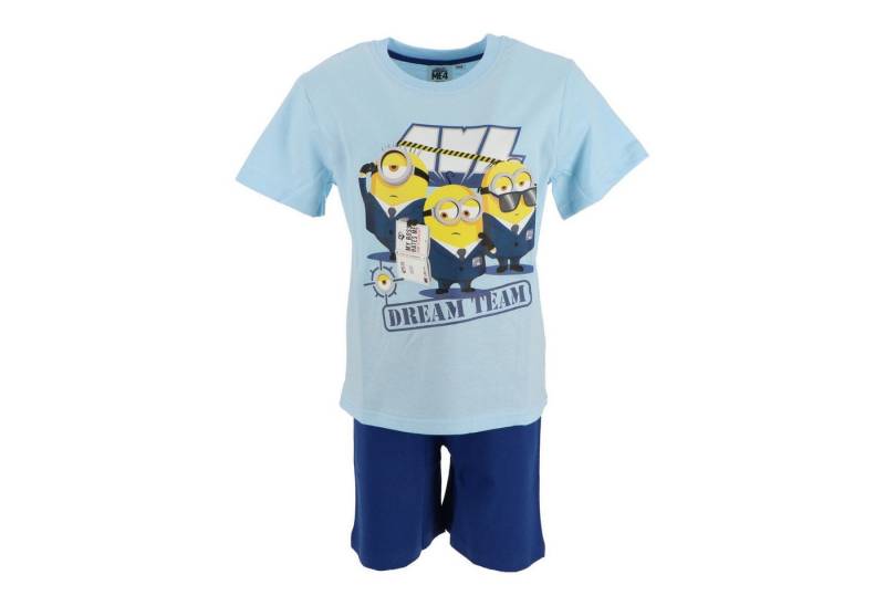 Minions Pyjama Pyjama Shortama für Kinder – Kurzer Schlafanzug aus weicher Baumwolle von Minions