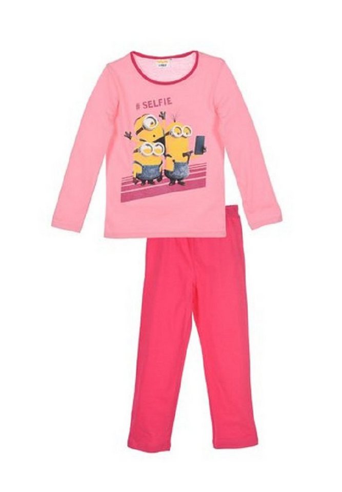 Minions Schlafanzug Kinder Jungen Pyjama langarm Schlaf-Set (2 tlg) von Minions