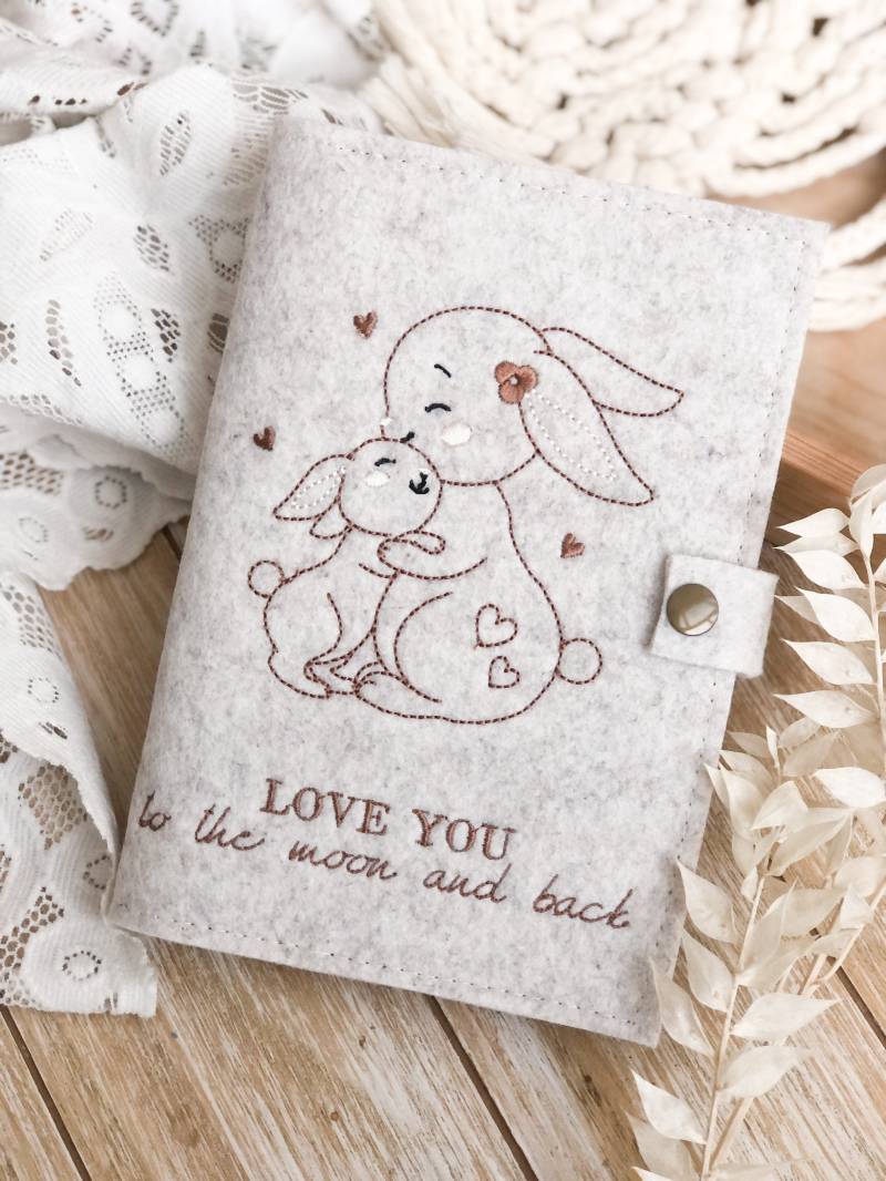 Mutterpasshülle „Hase" von Minispatz