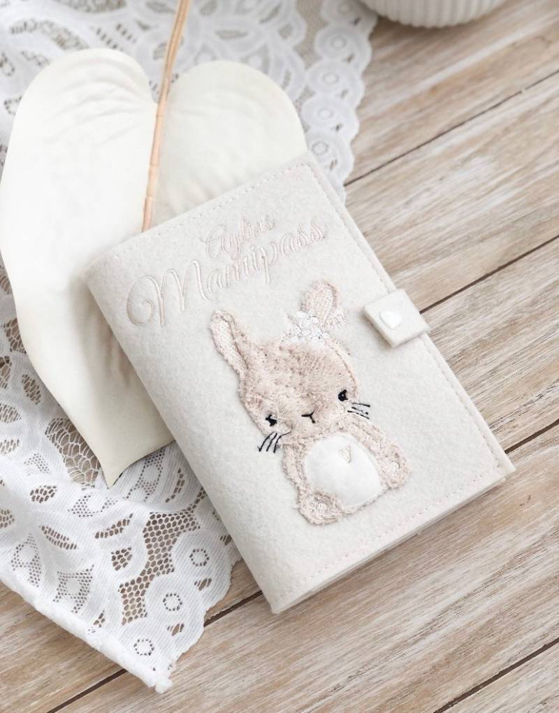 Mutterpasshülle "Häschen" Mutterpasshülle "Häschen" von Minispatz