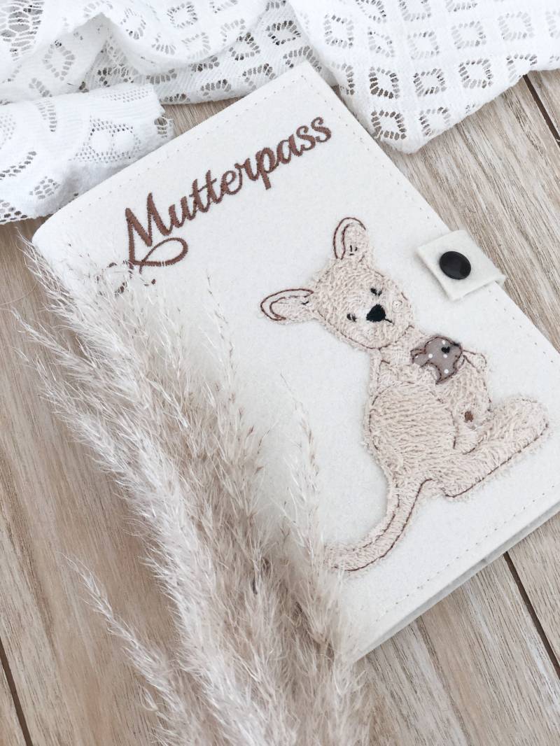 Mutterpasshülle "Känguru" Mutterpasshülle "Känguru" von Minispatz