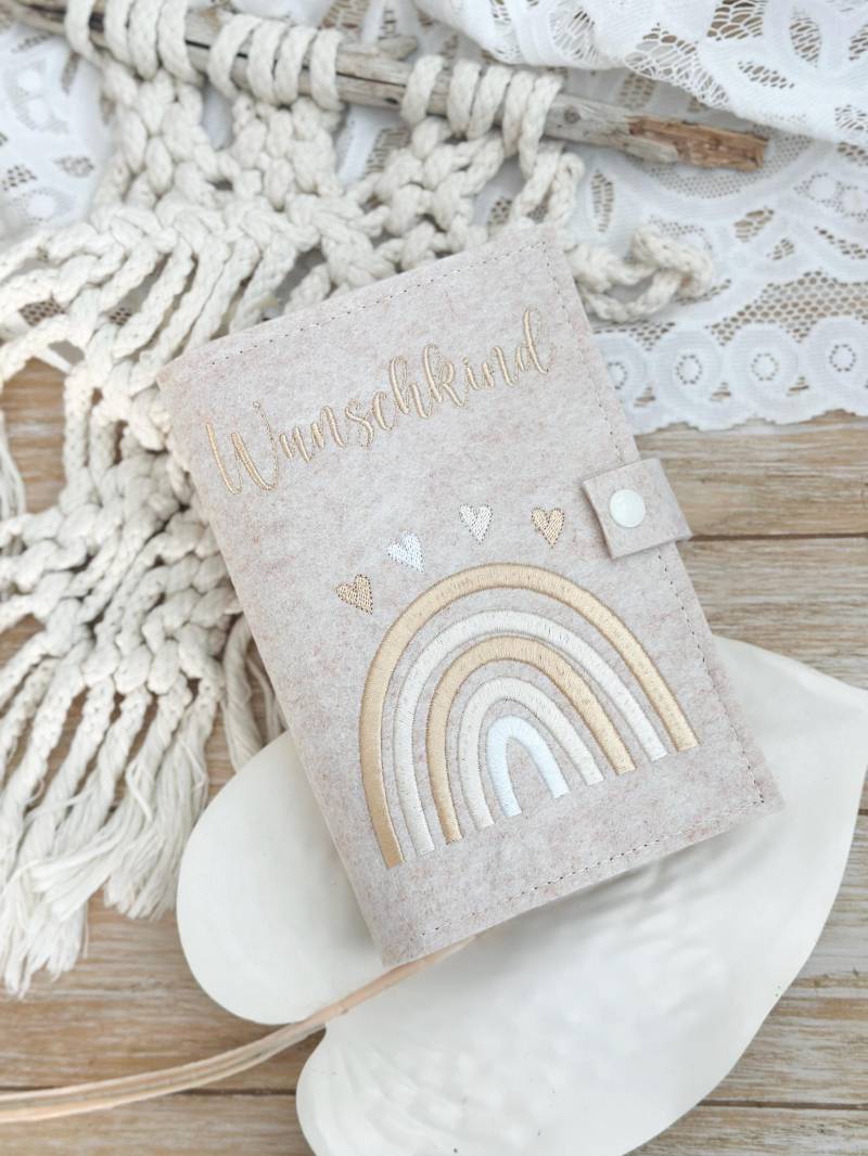 Mutterpasshülle Regenbogen Natur von Minispatz