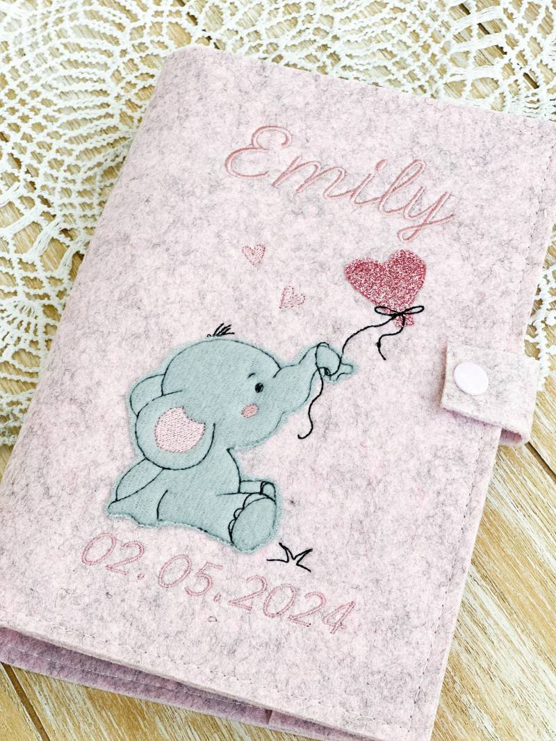 Untersuchungshefthülle/Uhefthülle "Elefant" Untersuchungshefthülle/Uhefthülle "Elefant" von Minispatz