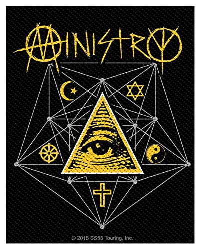 Ministry Aufnäher All seeing Eye Ministry Aufnäher All seeing Eye von Ministry