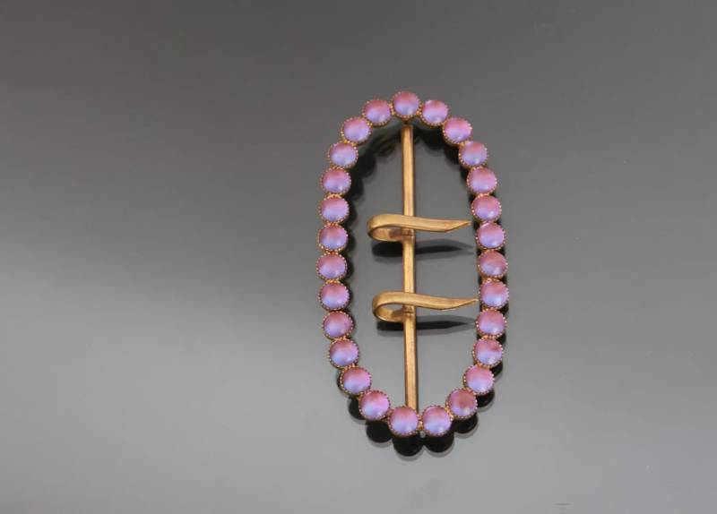 Antike Saphiret Gürtelschnalle Unölter Sappharin von MinistryofLight