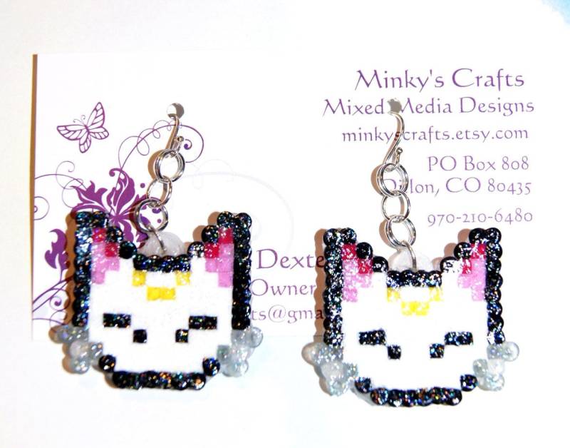 Sailor Moon Ohrringe - Luna Und Artemis Sailor Moon Ohrringe - Luna Und Artemis von MinkysCrafts