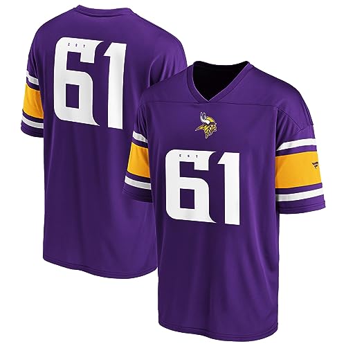 Minnesota Vikings NFL Trikot Jersey T-Shirt Fanshirt ** Franchise Supporters Jersey ** (as3, Alpha, m, Regular, Regular) von Minnesota Vikings