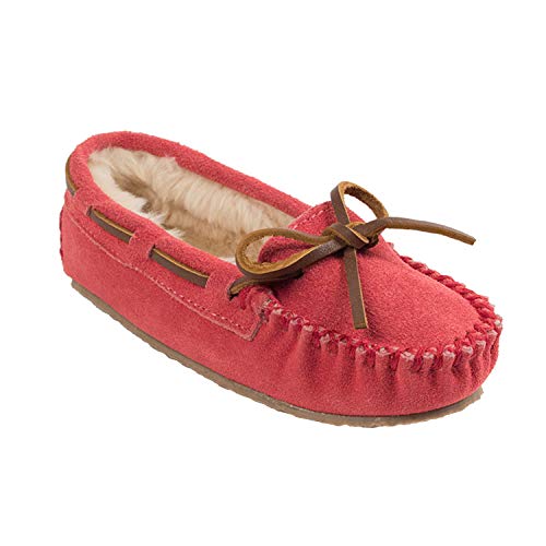 Minnetonka Cassie 4815 Mädchen Hausschuhe, Pink (Hot Pink), 26/27 EU von Minnetonka