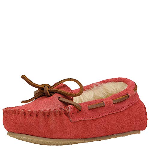 Minnetonka Cassie 4815 Mädchen Hausschuhe, Pink (Hot Pink), 31 EU von Minnetonka