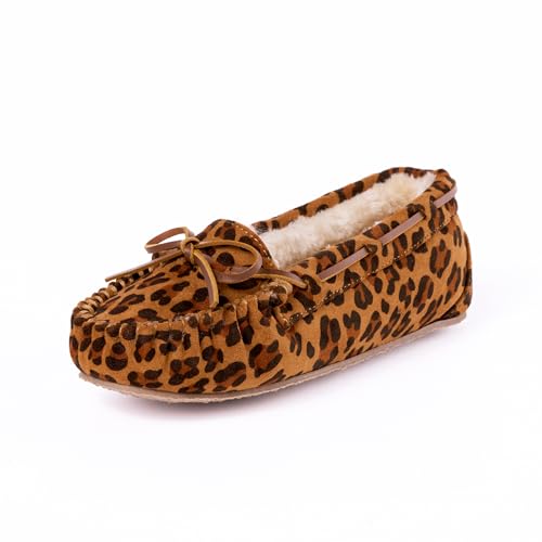 Minnetonka Damen Cally Mokassin Slipper, Zimttier, 37 EU von Minnetonka