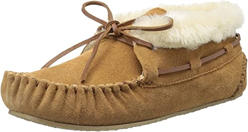 Minnetonka Damen Chrissy Hohe Hausschuhe, Beige (Cinnamon 1), 41.5 EU von Minnetonka