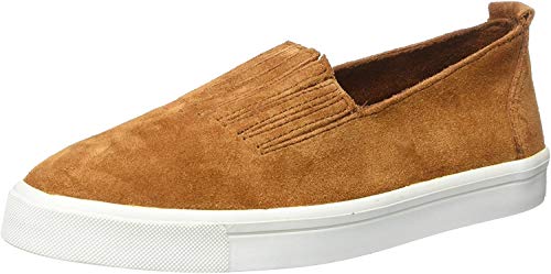 Minnetonka Damen GABI Slip On Sneaker, Braun (Brown Brown) von Minnetonka