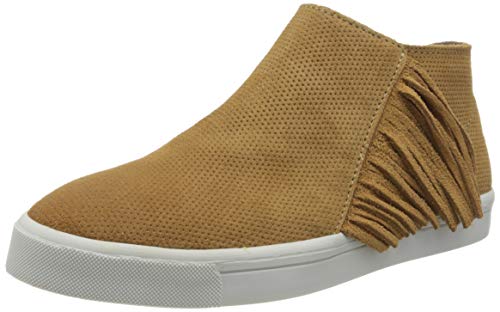 Minnetonka Damen Gwen Bootie Slip On Sneaker, Beige, 39 EU von Minnetonka