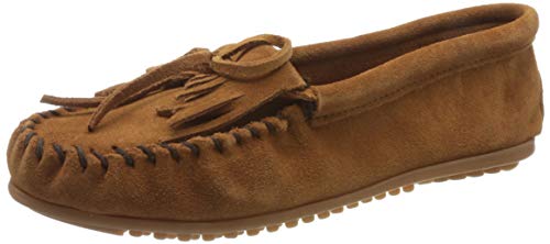 Minnetonka Damen Kilty Hardsole Mokassins, Braun (braun), 36.5 EU von Minnetonka