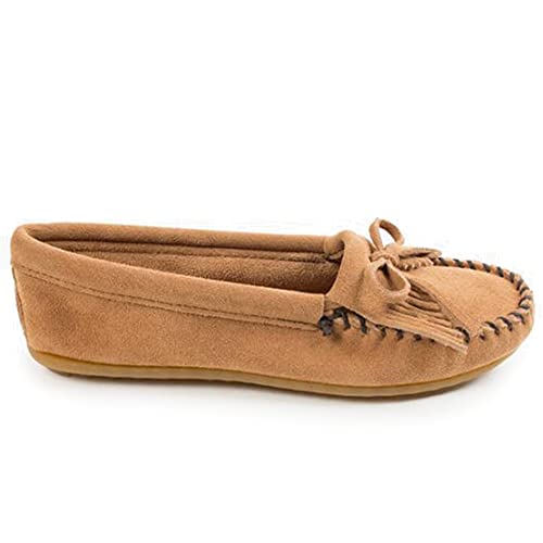 Minnetonka Damen Kilty Mokassin, Beige (Taupe 7T), 40 EU von Minnetonka