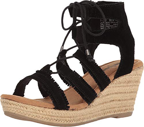 Minnetonka Damen Leighton/Black Suede Sandale, 40 EU von Minnetonka