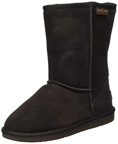 Minnetonka Damen Olympia Kurzschaft Stiefel, Braun (ChocolateChocolate), 38 EU von Minnetonka