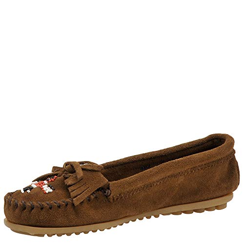 Minnetonka Damen Thunderbird II Mokassin, Braun (Dusty Brown 3) von Minnetonka