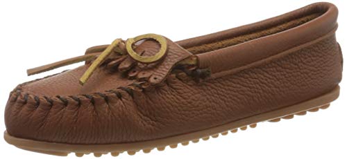 Minnetonka Damen Deerskin Kilty Mokassin, Braun Carmel, 39 EU von Minnetonka