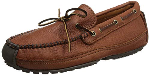 Minnetonka Herren 758X Moosehide Weekend Moc Mokassin, Brown (Carmel), 48 EU X-Weit von Minnetonka