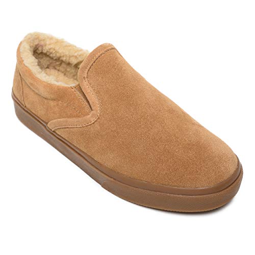 Minnetonka Herren-Hausschuhe Alden, Zimt, 43 EU von Minnetonka