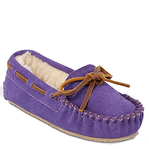 Minnetonka Jungen Unisex Kinder Cassie Mokassin, Violett (Purple), 29 EU von Minnetonka