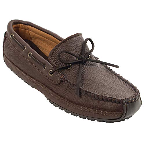 Minnetonka Moosehide Weekend Moc 752, Herren Mokassins, Braun (Chocolate), EU 46 (US 13) von Minnetonka