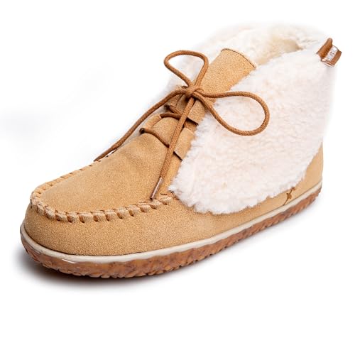 Minnetonka Torrey Damen-Schnürstiefel, Cinnamon Multi, 37.5 EU von Minnetonka