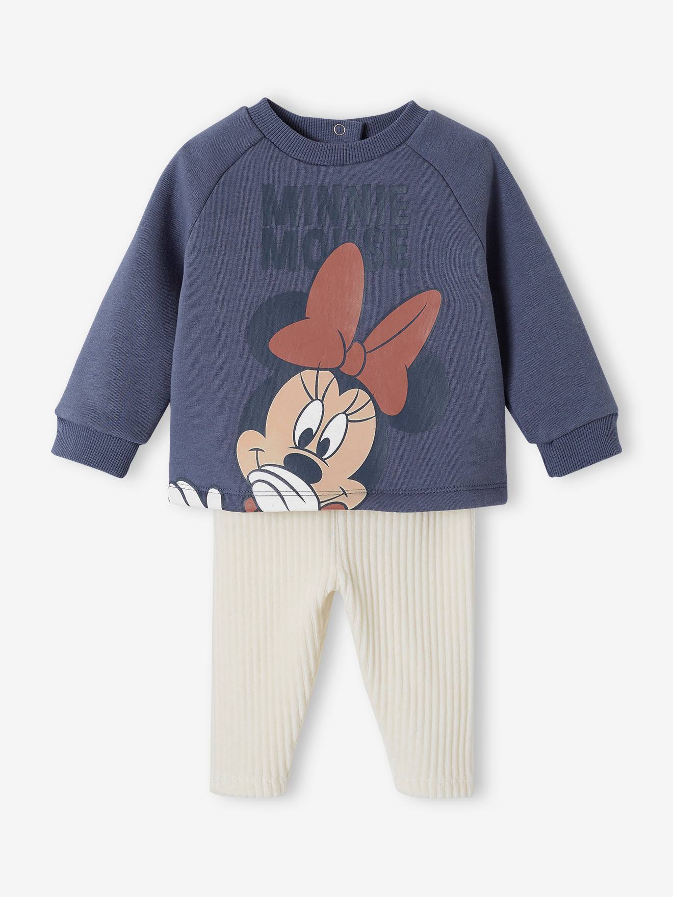 Baby-Set Disney MINNIE MAUS: Sweatshirt & Cordhose von Minnie Maus