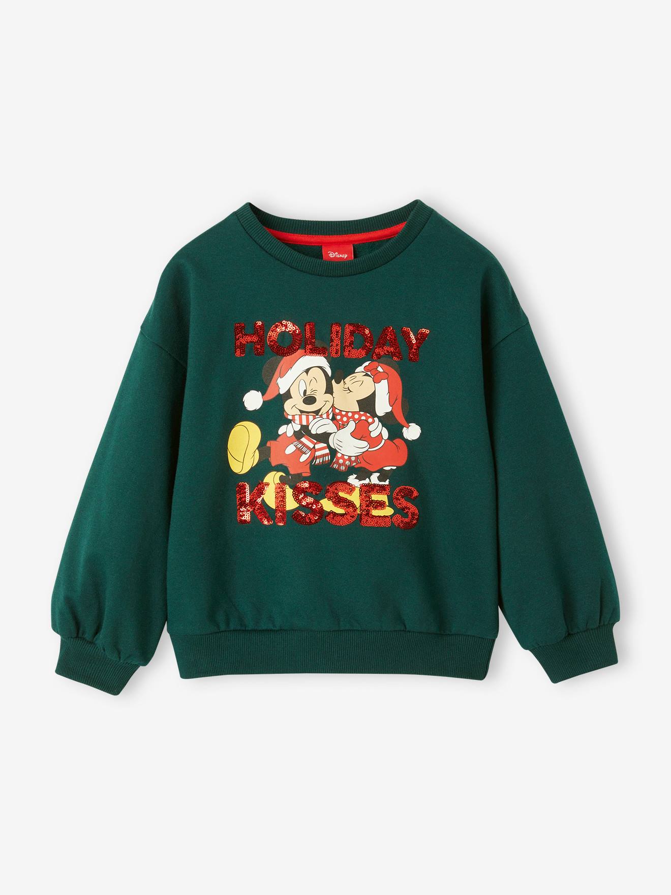 Weihnachtliches Kinder Sweatshirt Disney MINNIE MAUS n von Minnie Maus