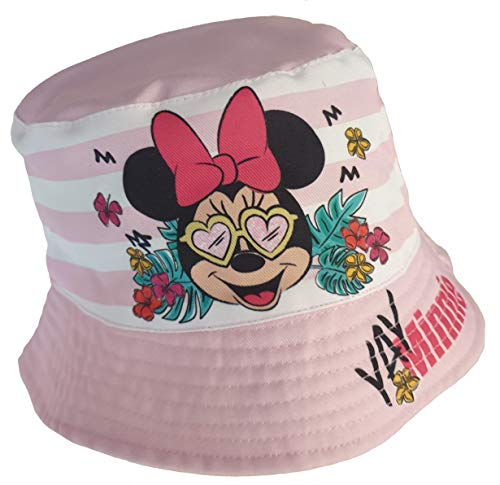 Minnie Mouse - Sommerhut in rosa - Gr. 54 von Disney