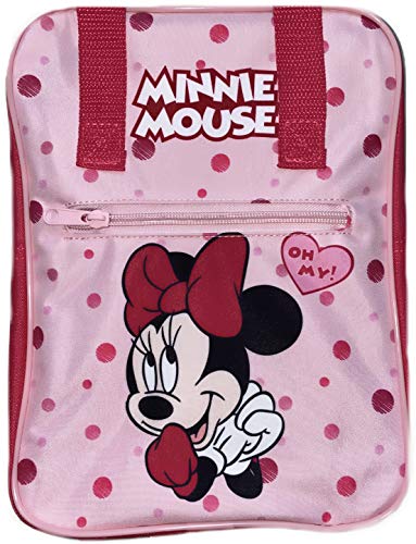Minnie PERSONLISIERT mit Name Mouse RUCKSACK Oh My ! rosa KITA SCHULE SPORT für Mädchen kleiner Ruck Sack Tasche Turnbeutel oder Mädchenrucksack für den Kindergarten und Betreuung von Minnie