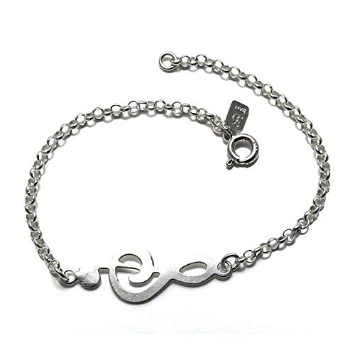 Armband mit Sol aus Sterlingsilber, EIN Schmuckstück für Musikliebhaber, Geschenk von Minoplata