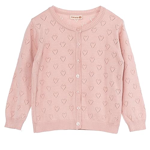 Minora Baby Cardigan-Strickjacke für Mädchen und Jungen | Unisex Cardigan Kinder Winter Kleidung | Long Sleeve Baby Knitted Sweater for Girls & Boys von Minora