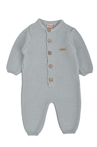 Minora Gestrickter Unisex Strampler für Baby Jungen und Mädchen, Overall für Neugeborene im Winter, 0-3 Monate, Minze von Minora