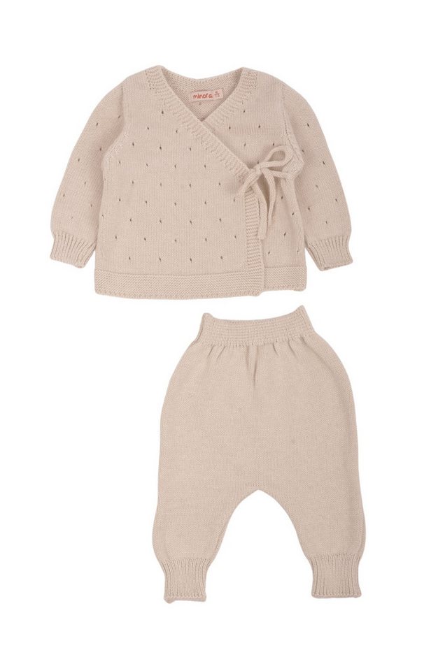 Minora Strickkleid Minora Baby Kleidungs Double-Set- Hose und Pullover von Minora
