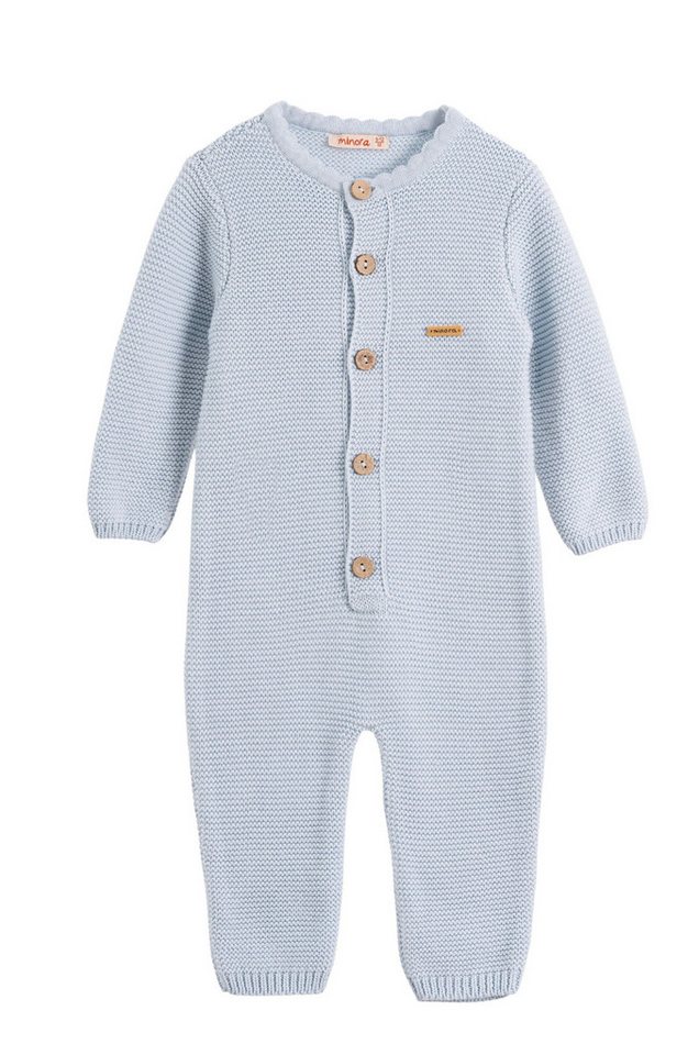 Minora Strickkleid Minora Gestrickter Unisex Strampler von Minora