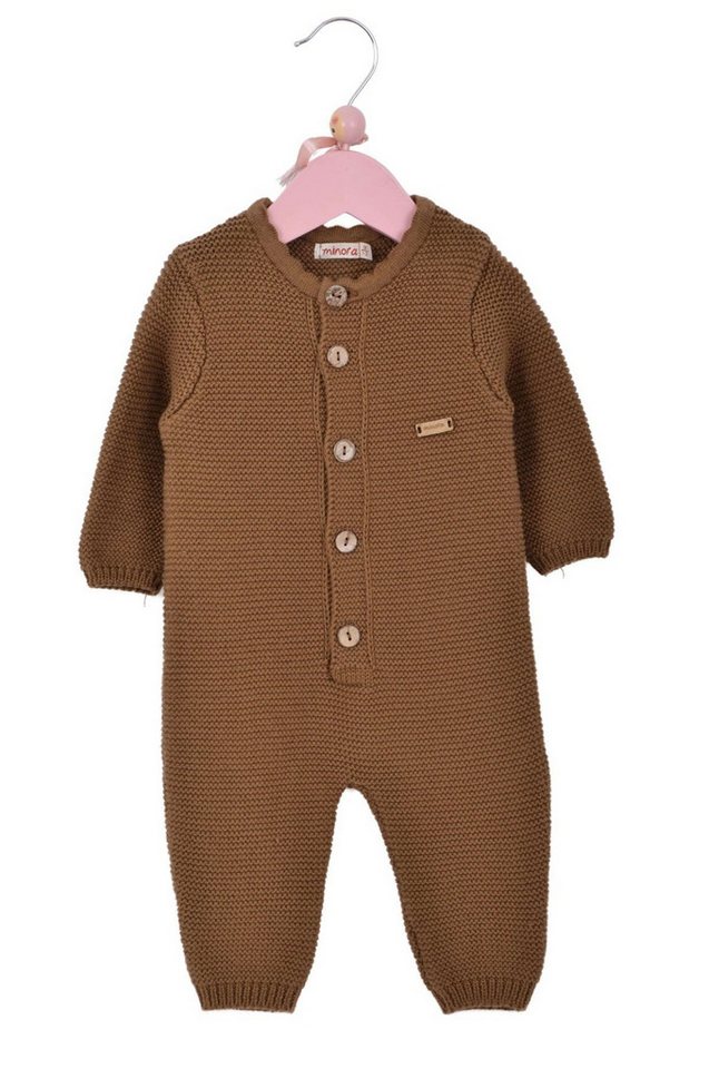 Minora Strickkleid Minora Gestrickter Unisex Strampler von Minora