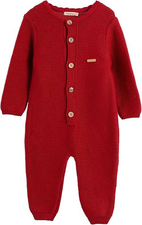 Minora Strickkleid Minora Gestrickter Unisex Strampler von Minora