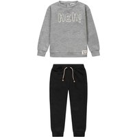 Minoti Set Pullover + Sweathose grau von minoti